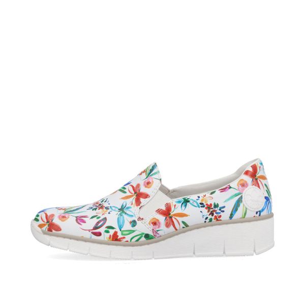 Rieker Women's shoes | Style 53766 Casual Slip-on - Multi | Free Delivery
