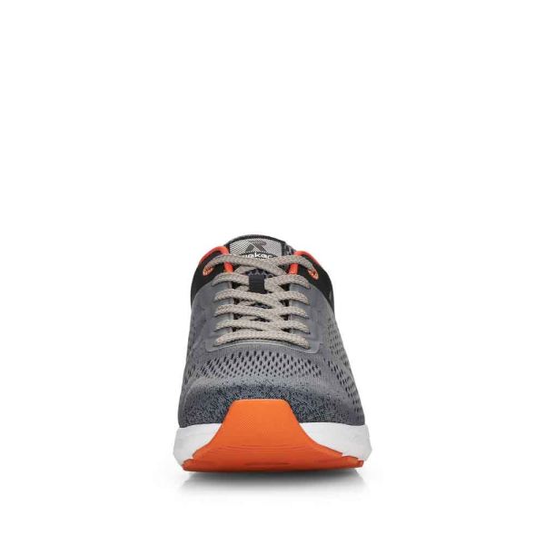 Rieker EVOLUTION Men's shoes | Style 07806 Athletic Lace-up - Grey | Free Delivery