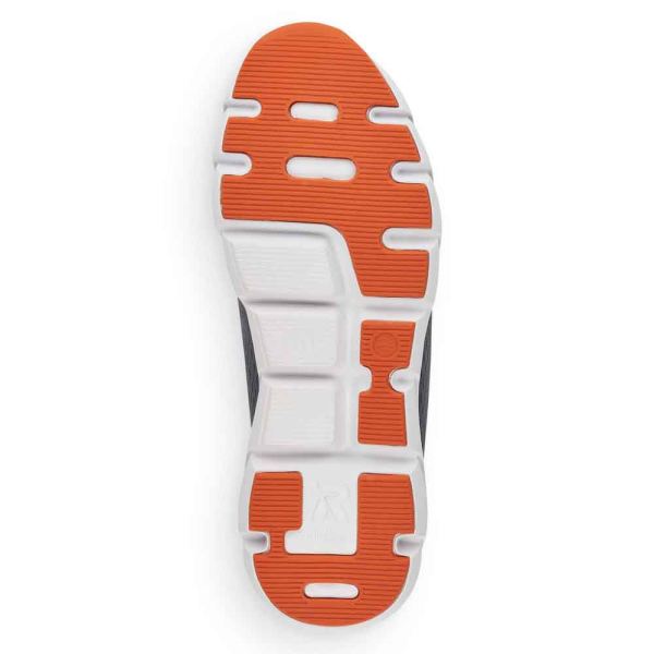 Rieker EVOLUTION Men's shoes | Style 07806 Athletic Lace-up - Grey | Free Delivery