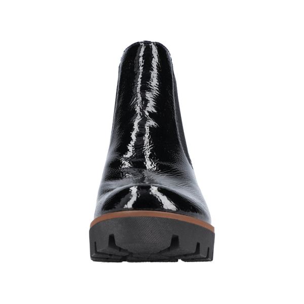 Rieker Synthetic Material Women's short boots | 79265 Ankle Boots - Black | Free Delivery