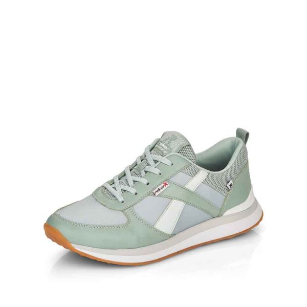 Rieker EVOLUTION Women's shoes | Style 42502 Athletic Lace-up - Green | Free Delivery