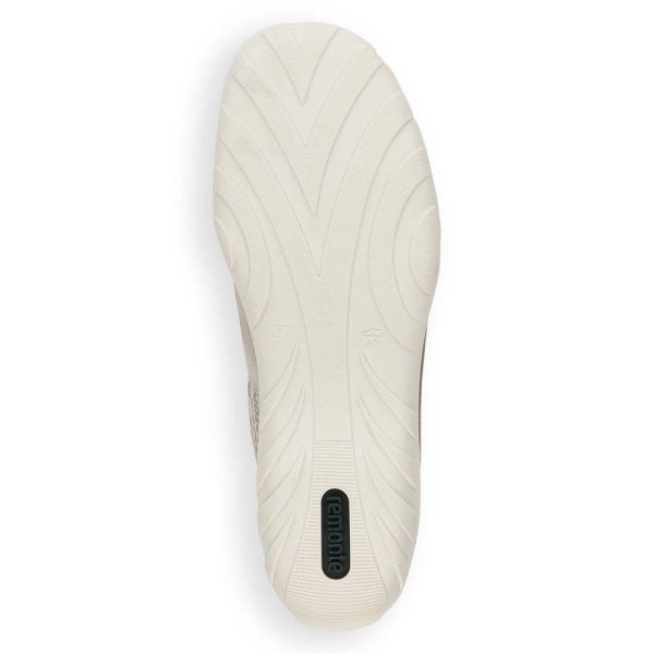 Remonte Women's shoes | Style R3403 Casual Lace-up with zip - Beige Combination | Free Delivery