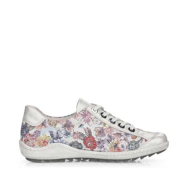 Remonte Women's shoes | Style R1402 Casual Lace-up with zip - Multi | Free Delivery