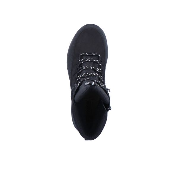 Rieker EVOLUTION Synthetic leather Men's boots | U0171 Ankle Boots Fiber Grip - Black | Free Delivery