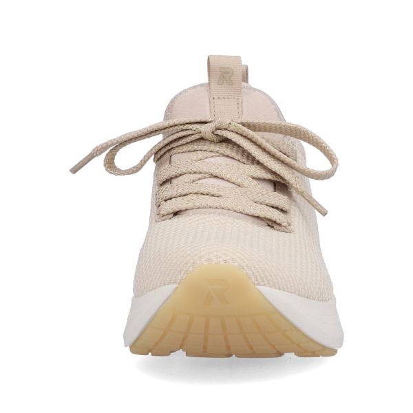 Rieker EVOLUTION Women's shoes | Style 42109 Athletic Slip-on - Beige | Free Delivery