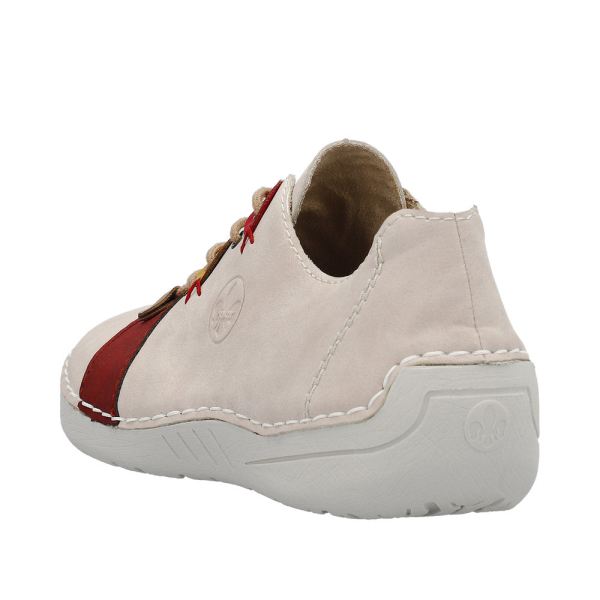 Rieker Women's shoes | Style 52510 Casual Lace-up - Pink | Free Delivery