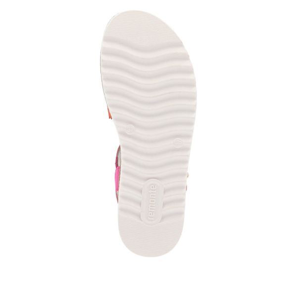 Remonte Women's sandals | Style D0Q55 Casual Sandal - Pink | Free Delivery