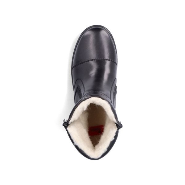 Rieker Leather Men's boots| F5493 Ankle BootsFlip Grip - Black | Free Delivery