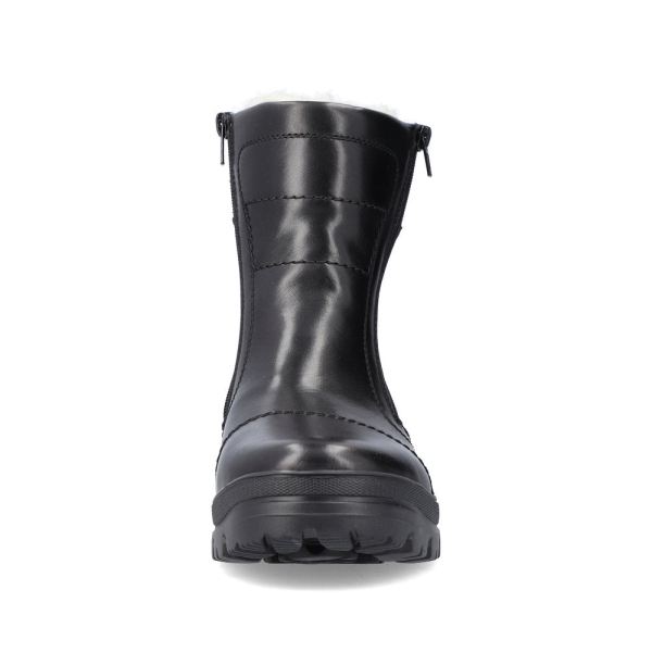 Rieker Leather Men's boots| F5493 Ankle BootsFlip Grip - Black | Free Delivery