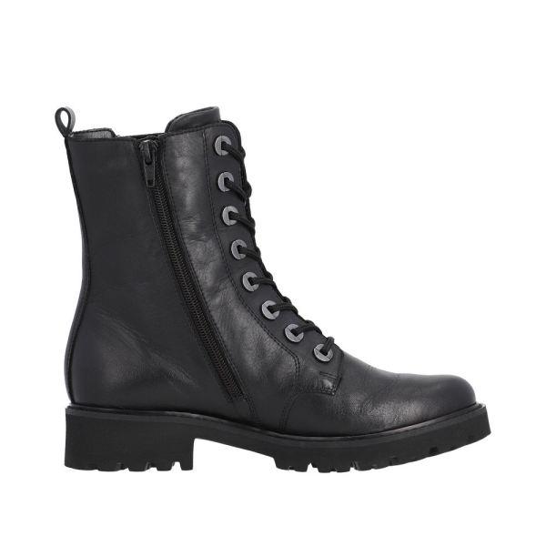 Remonte Leather Women's mid height boots| D8668 Mid-height Boots - Black | Free Delivery