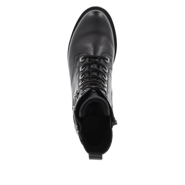 Remonte Leather Women's mid height boots| D8668 Mid-height Boots - Black | Free Delivery