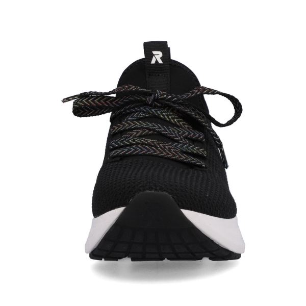 Rieker EVOLUTION Women's shoes | Style 42109 Athletic Slip-on - Black | Free Delivery