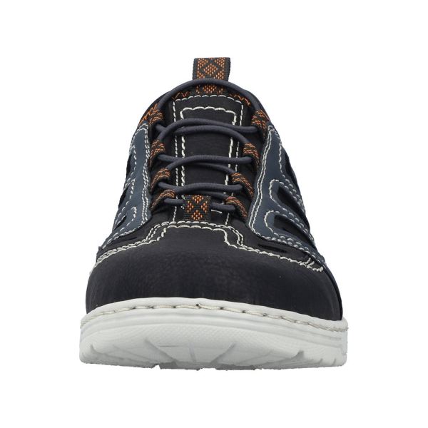 Rieker Men's shoes | Style 08665 Athletic Trekking - Blue Combination | Free Delivery