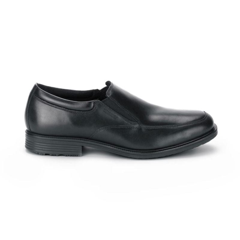 ROCKPORT - ESSENTIAL DETAILS WATERPROOF SLIP-ON-BLACK