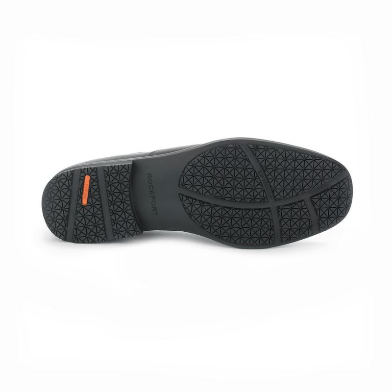 ROCKPORT - ESSENTIAL DETAILS WATERPROOF SLIP-ON-BLACK