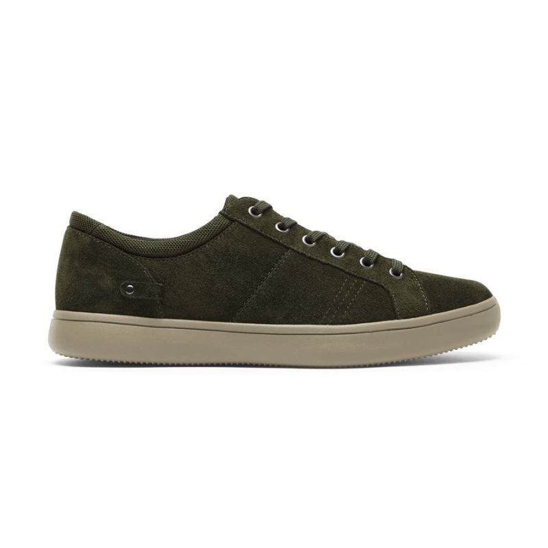 ROCKPORT - MEN'S COLLE TIE SNEAKER-OLIVE SUEDE