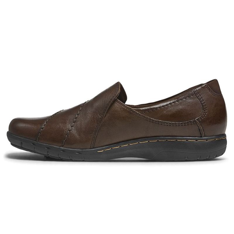 ROCKPORT - WOMEN'S COBB HILL PAULETTE SLIP-ON-BARK