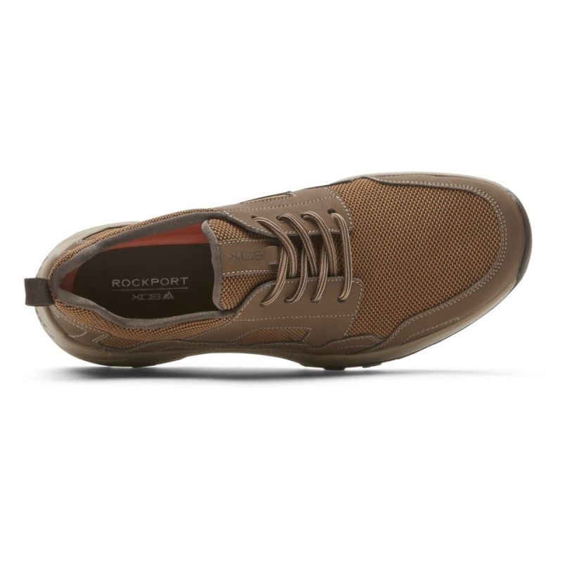 ROCKPORT - MEN'S XCS RIGGS LACE-UP SNEAKER-TAN