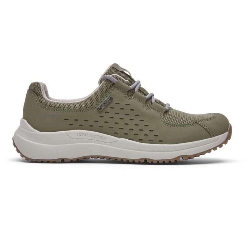 ROCKPORT - WOMEN'S XCS TOTAL MOTION TRAIL SNEAKER&NDASH;WATERPROOF-OLIVE ECO