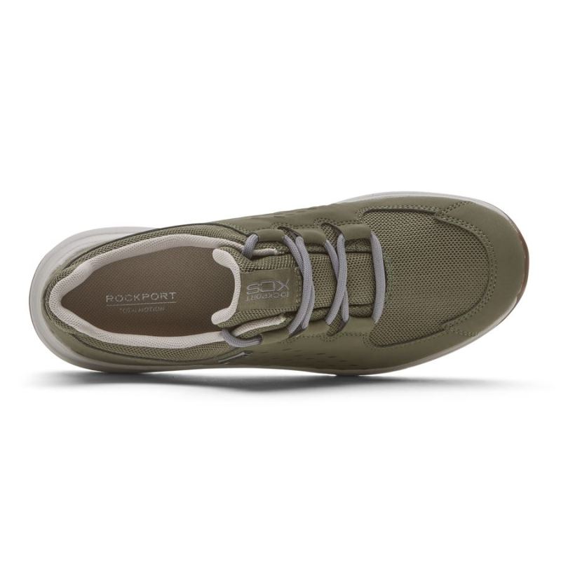 ROCKPORT - WOMEN'S XCS TOTAL MOTION TRAIL SNEAKER&NDASH;WATERPROOF-OLIVE ECO