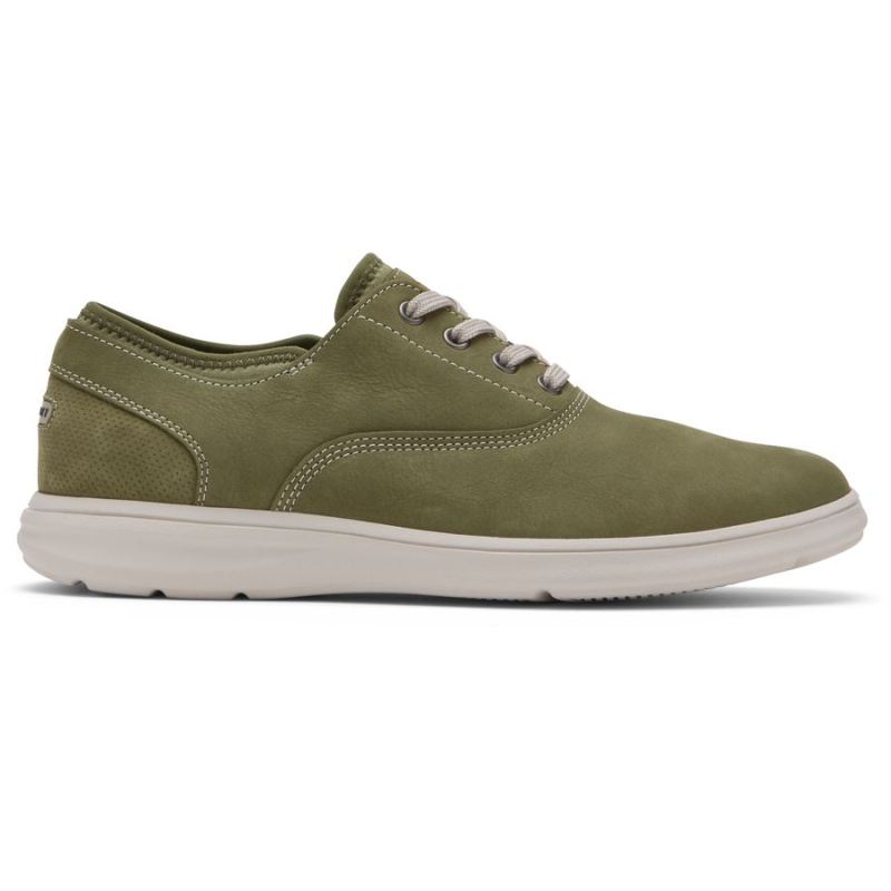 ROCKPORT - MEN'S ZADEN CVO SNEAKER-OLIVE NUBUCK