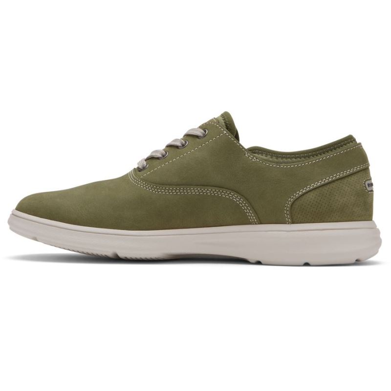 ROCKPORT - MEN'S ZADEN CVO SNEAKER-OLIVE NUBUCK