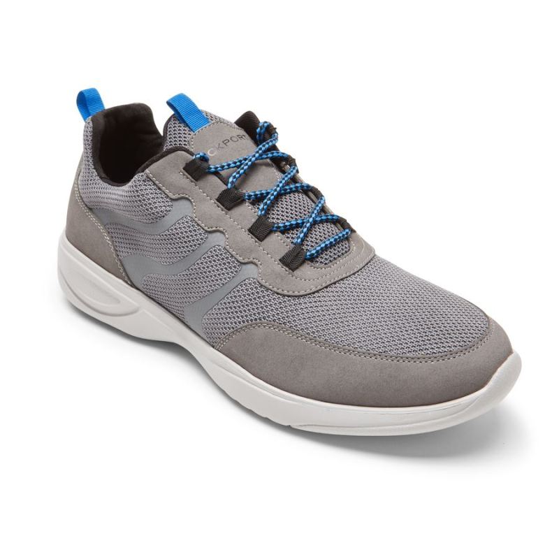 ROCKPORT - MEN'S METRO PATH GHILLIE SNEAKER-VAPOR MESH