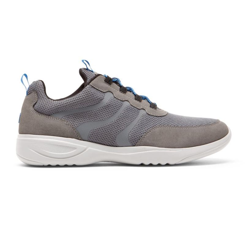 ROCKPORT - MEN'S METRO PATH GHILLIE SNEAKER-VAPOR MESH