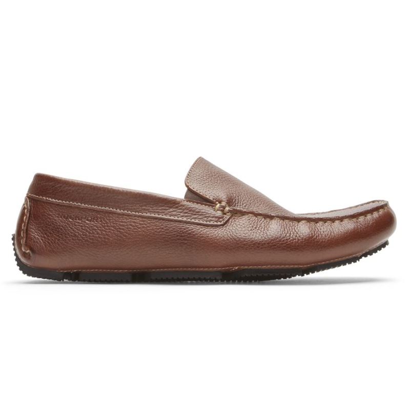 ROCKPORT - MEN'S RHYDER SLIPPER-MAHOGANY