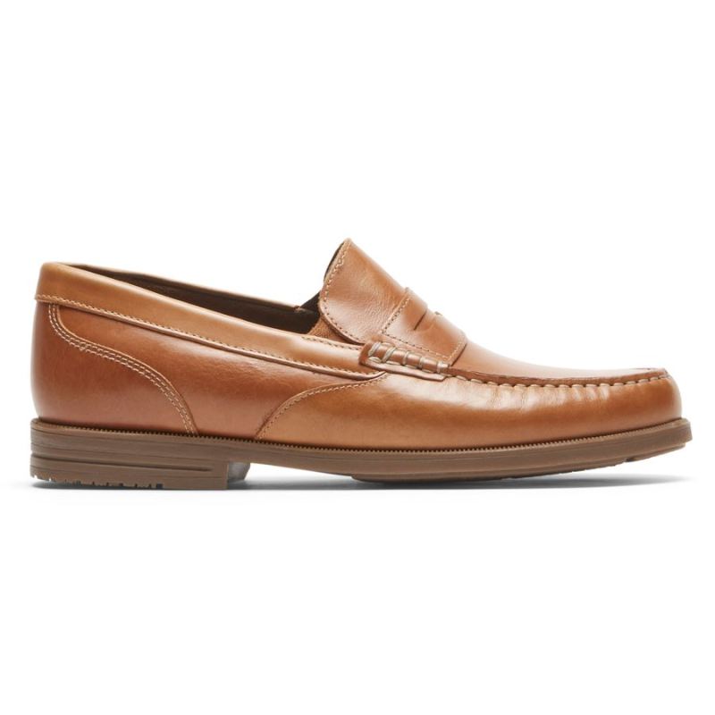 ROCKPORT - MEN'S PRESTON PENNY LOAFER-TAN