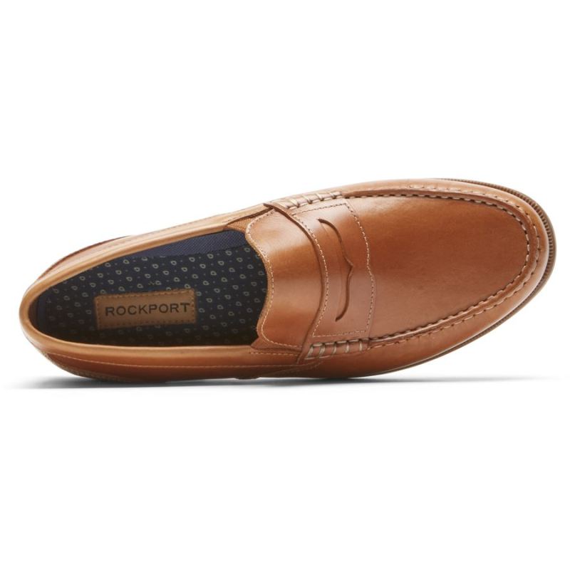 ROCKPORT - MEN'S PRESTON PENNY LOAFER-TAN