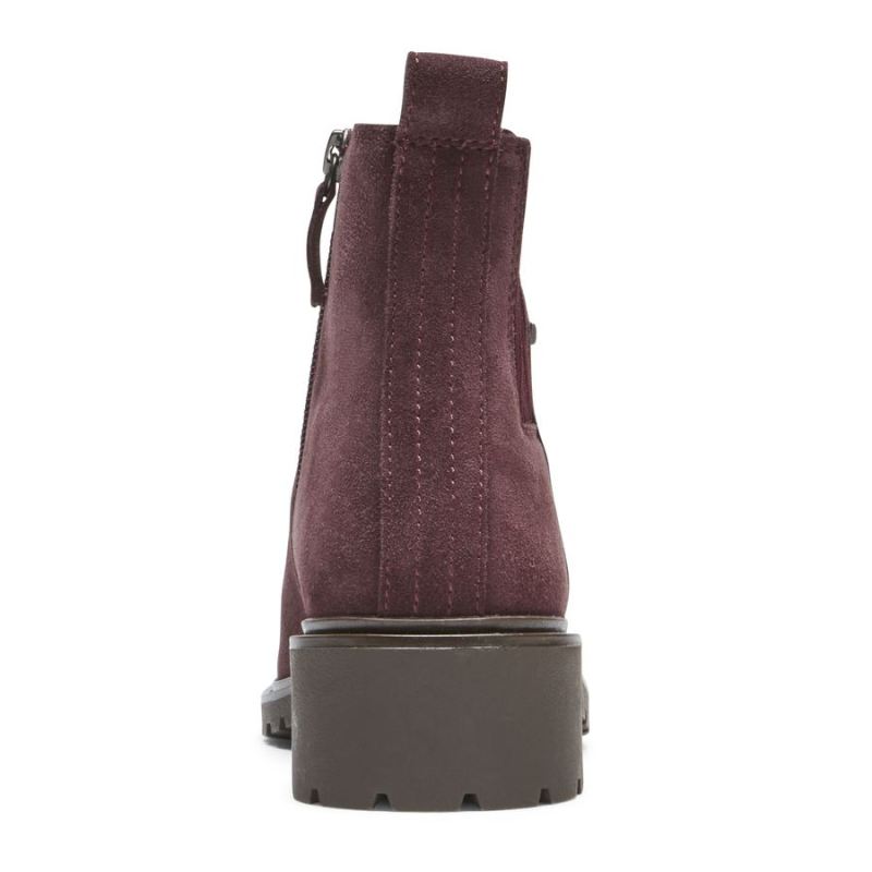 ROCKPORT - WOMEN'S RYLEIGH CHELSEA BOOT-WATERPROOF-OXBLOOD