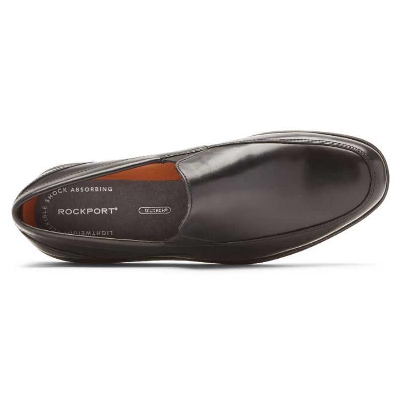 ROCKPORT - MEN'S GARETT VENETIAN LOAFER-BLACK