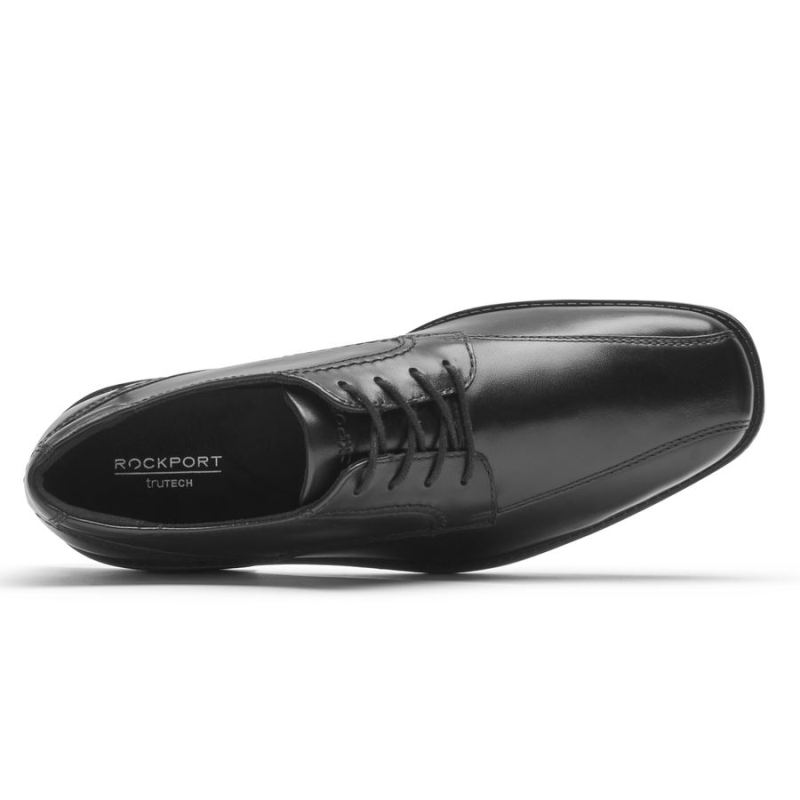 ROCKPORT - MEN'S GREYSON BIKE TOE OXFORD-BLACK