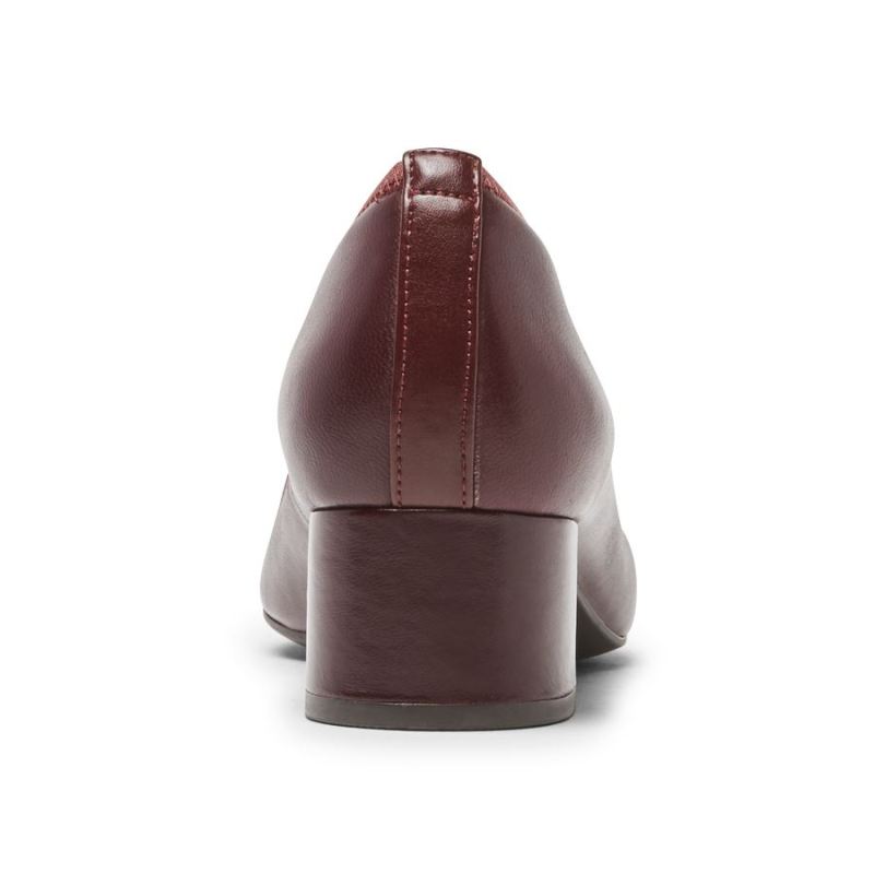 ROCKPORT - WOMEN'S TOTAL MOTION SYDNEY BOW PUMP-OXBLOOD