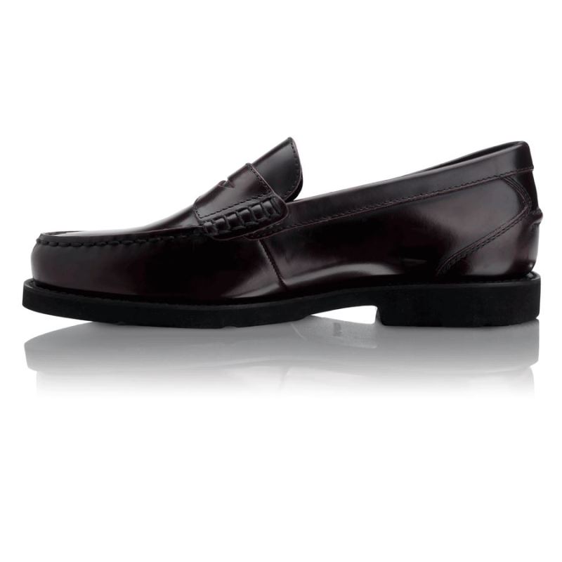 ROCKPORT - MEN'S SHAKESPEARE CIRCLE LOAFER-BURGUNDY