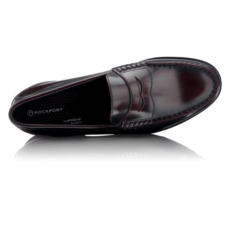 ROCKPORT - MEN'S SHAKESPEARE CIRCLE LOAFER-BURGUNDY