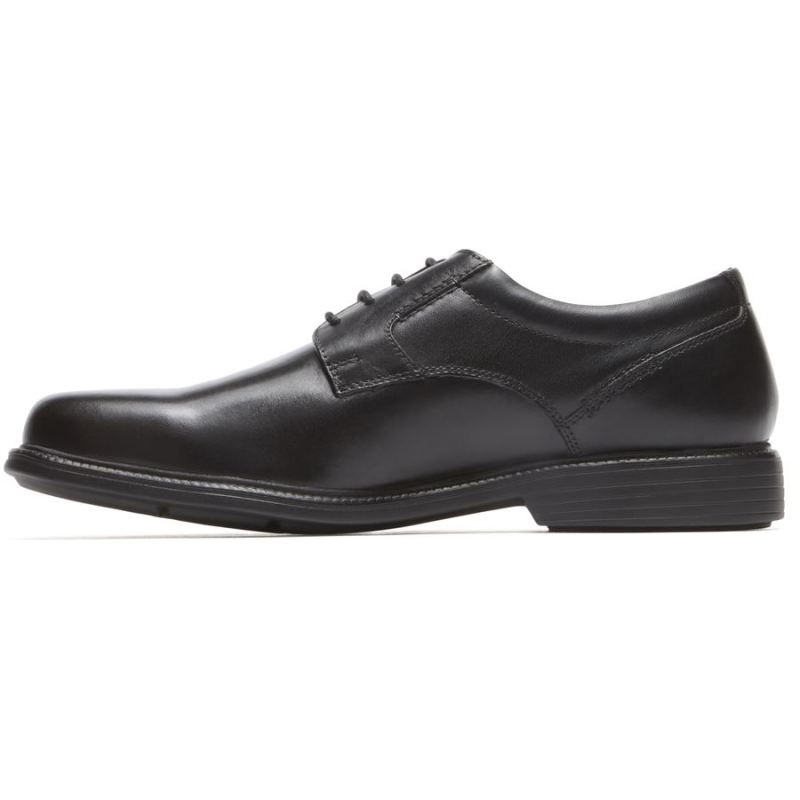 ROCKPORT - MEN'S CHARLES ROAD PLAIN TOE OXFORD-BLACK