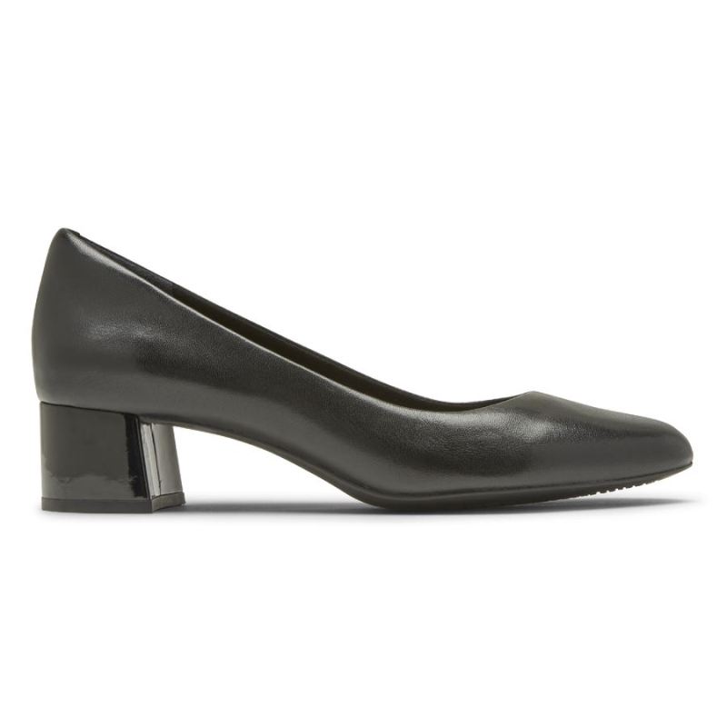 ROCKPORT - WOMEN'S TOTAL MOTION SYDNEY PUMP-BLACK LEATHER