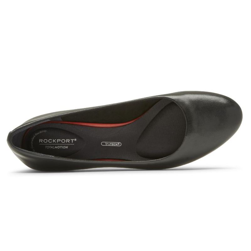 ROCKPORT - WOMEN'S TOTAL MOTION SYDNEY PUMP-BLACK LEATHER