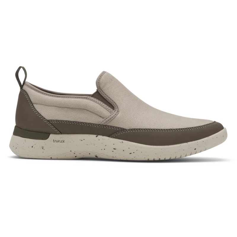 ROCKPORT - MEN'S TRUFLEX FLY MUDGUARD SLIP-ON-STONE MULTI