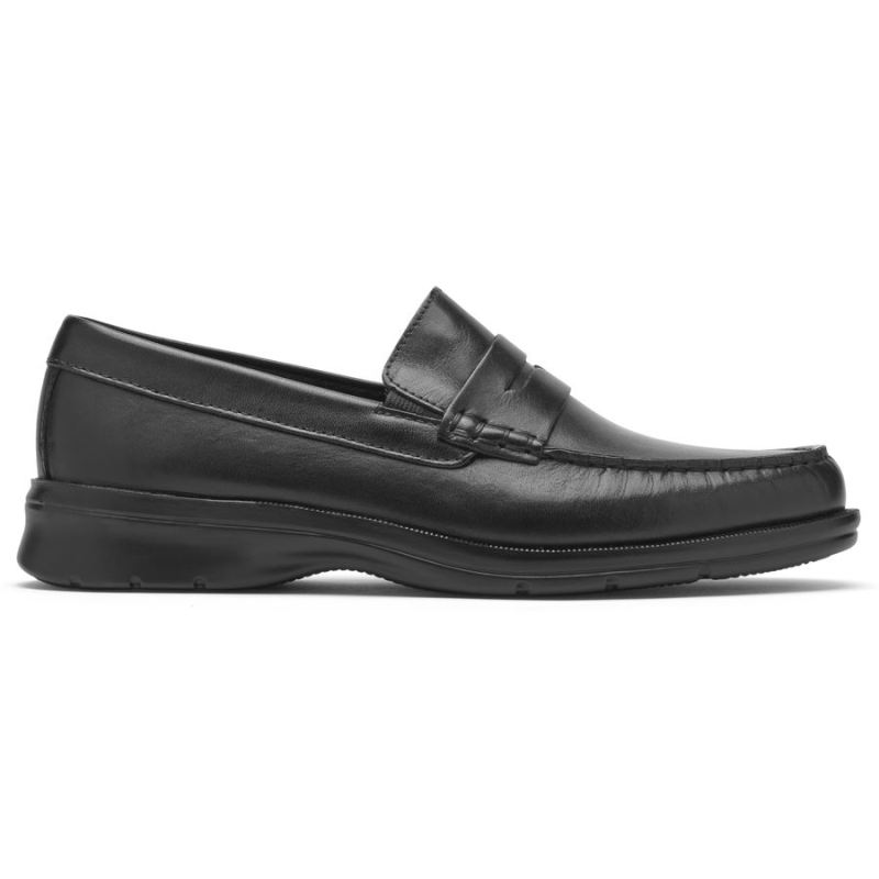 ROCKPORT - MEN'S PALMER PENNY LOAFER-BLACK