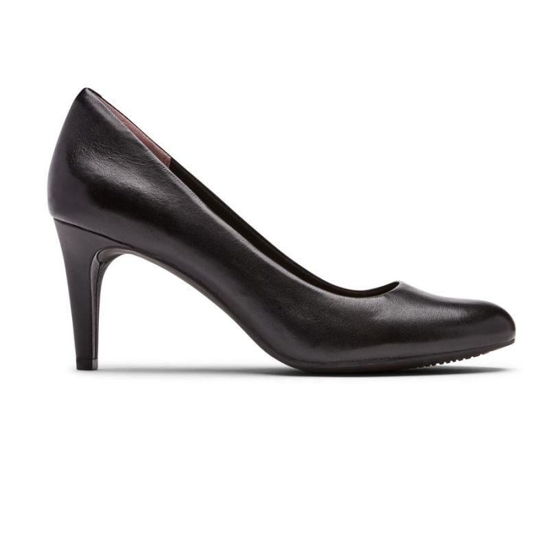 ROCKPORT - WOMEN'S TOTAL MOTION ARABELLA HEEL-BLACK LEATHER