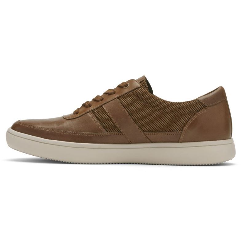 ROCKPORT - MEN'S COLLE UBAL SNEAKER-TAN LEATHER