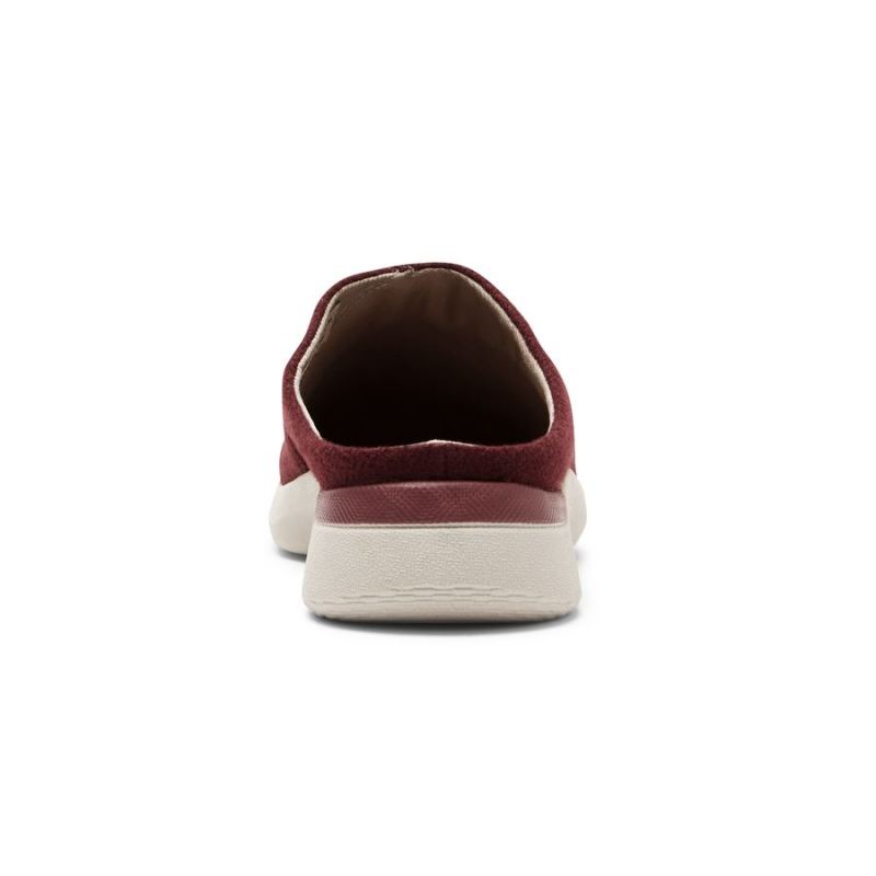 ROCKPORT - WOMEN'S JAIME WASHABLE MULE-OXBLOOD