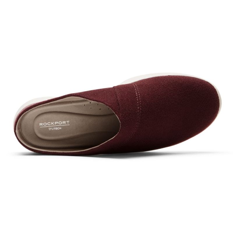 ROCKPORT - WOMEN'S JAIME WASHABLE MULE-OXBLOOD