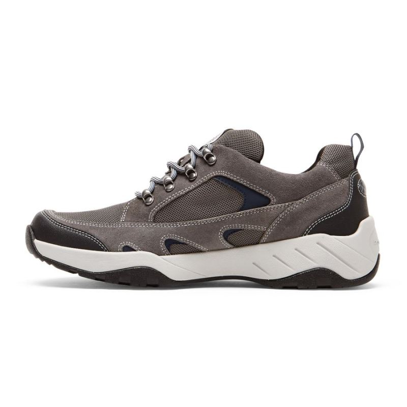 ROCKPORT - MEN'S XCS SPRUCE PEAK TREKKER-WATERPROOF-STEEL GREY SDE/MESH