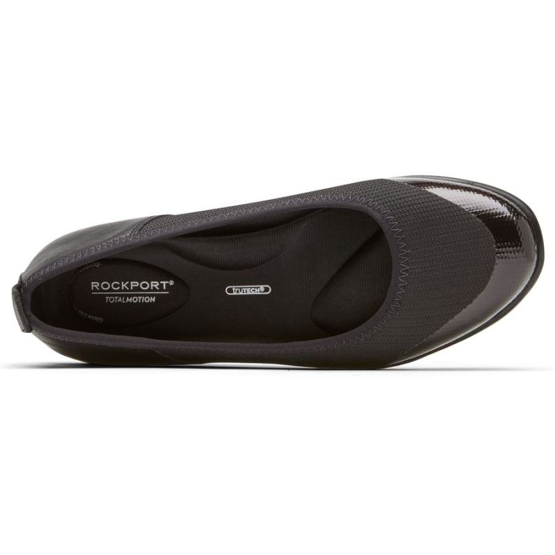 ROCKPORT - WOMEN'S TRUWALKZERO SLIP-ON-BLACK