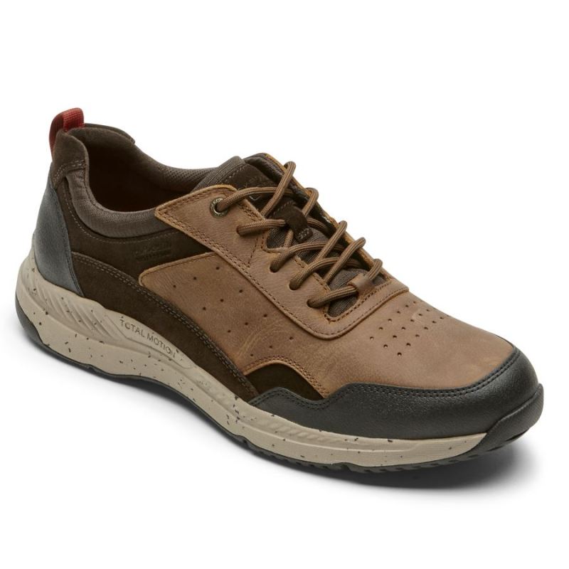 ROCKPORT - MEN'S TOTAL MOTION TRAIL SNEAKER-WATERPROOF-TAN