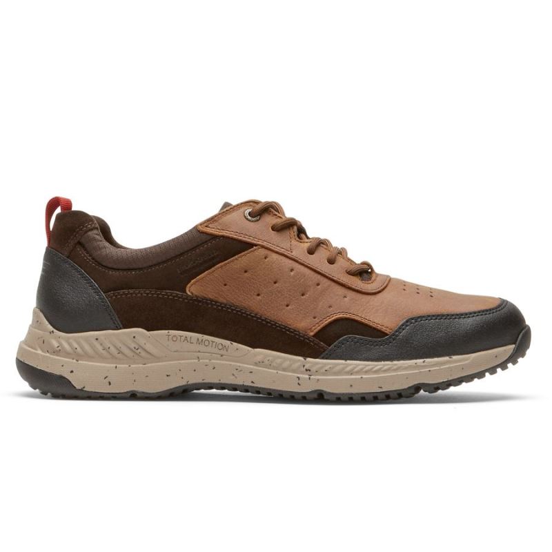 ROCKPORT - MEN'S TOTAL MOTION TRAIL SNEAKER-WATERPROOF-TAN